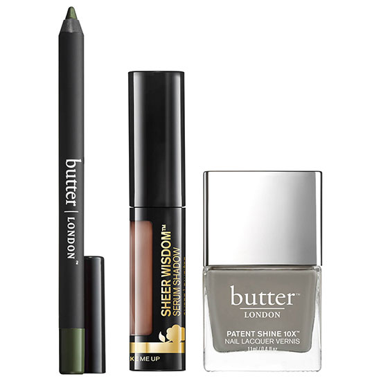 butter LONDON Khaki Set