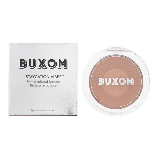 Buxom Staycation Vibes Primer-Infused Bronzer Rooftop Tan