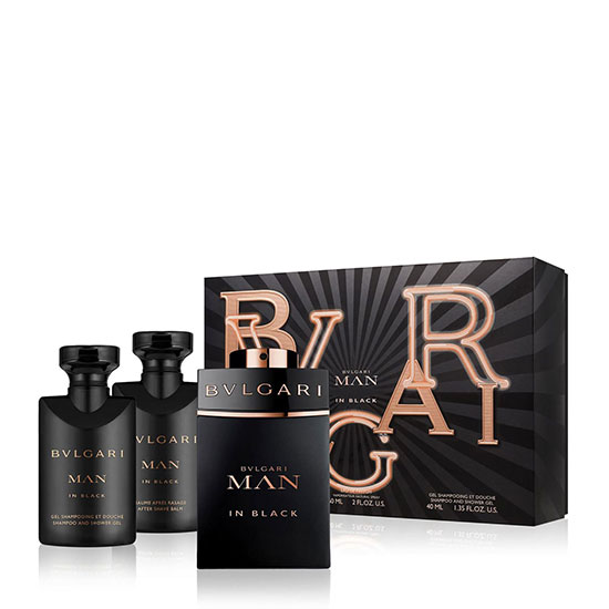 Bvlgari Man In Black Eau De Parfum Gift Set 60ml