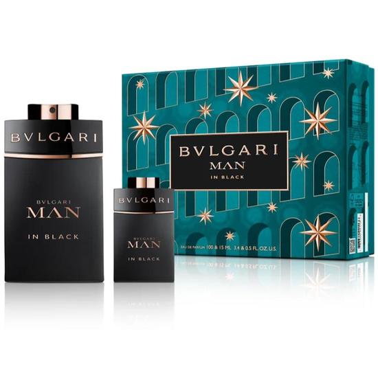 Bvlgari MAN IN BLACK SET Eau De Parfum 100ML + Eau De Parfum 15ML