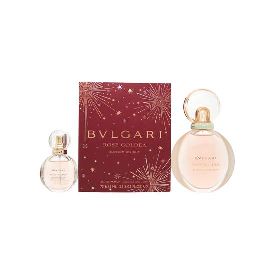 Bvlgari Rose Goldea Blossom Delight Gift Set 50ml Eau De Parfum + 75ml Body Milk