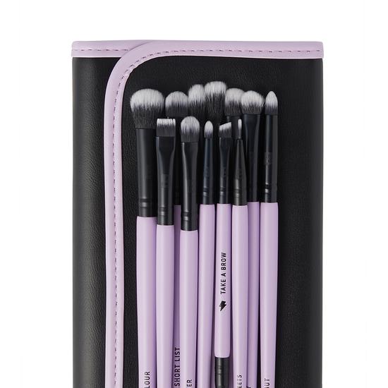 By Beauty Bay Eye Wonder 12 Piece Eye Brush Set With Brush Roll