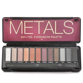 BYS Eyeshadow Palette Metals 12g