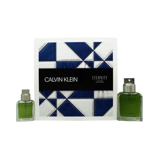 Calvin Klein Eternity For Men Eau De Parfum Gift Set 100ml Eau De Parfum + 30ml Eau De Parfum
