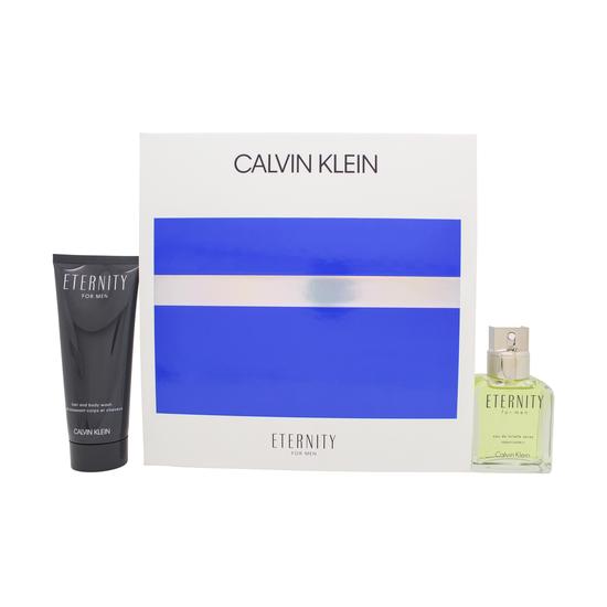 Calvin Klein Eternity Gift Set 50ml Eau De Toilette + 100ml Shower Gel