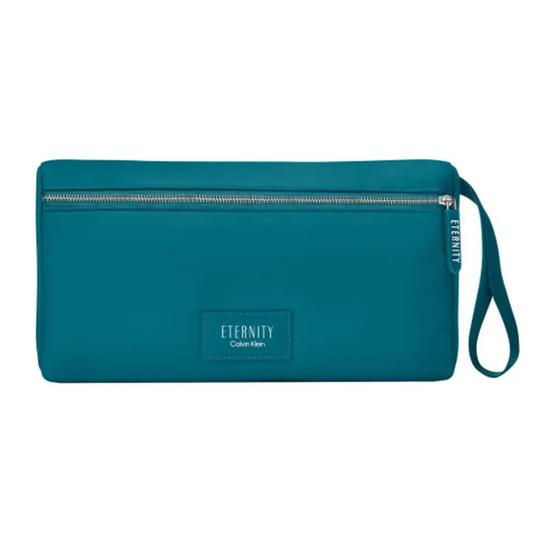 Calvin Klein Eternity Turquoise Cosmetic & Toiletry Pouch