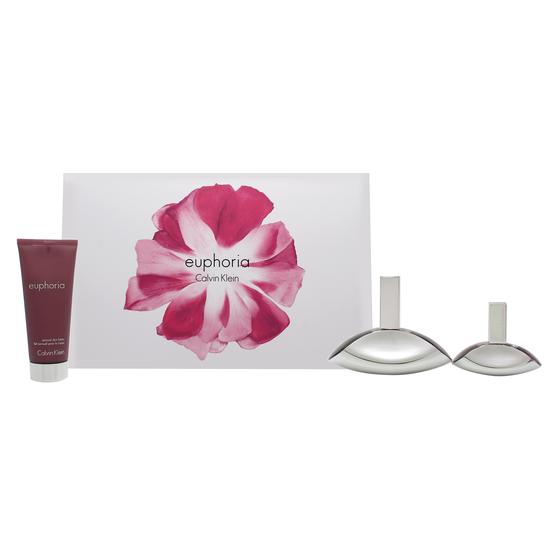 Calvin Klein Euphoria Gift Set 100ml Eau De Parfum 30ml Eau De Parfum 100ml