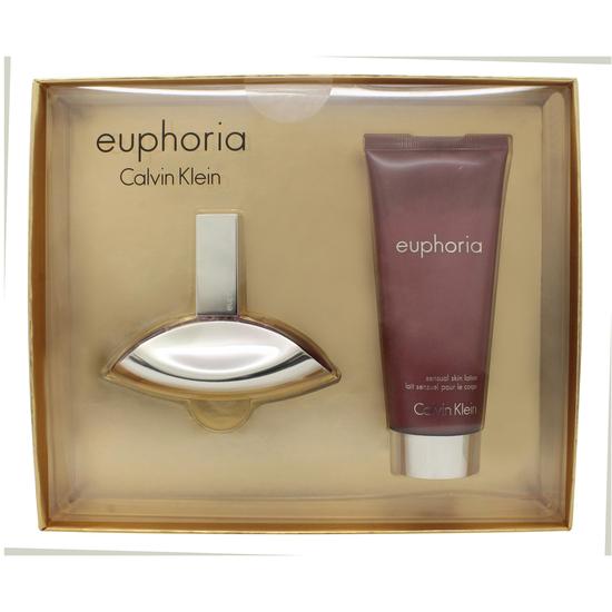 Calvin Klein Euphoria Gift Set 30ml Eau De Parfum + 100ml Body Lotion