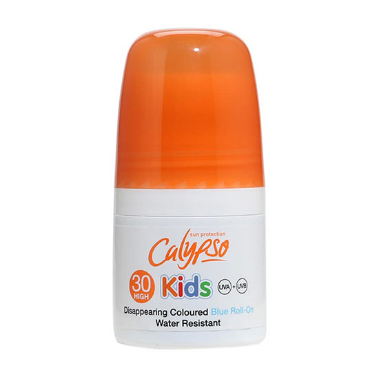 Calypso Kids Disappearing Coloured Blue Roll On SPF30 50ml