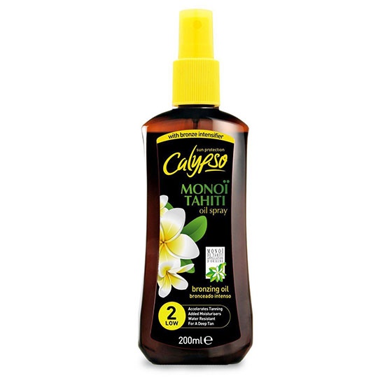 Calypso Monoi Tahiti Oil Spray SPF2