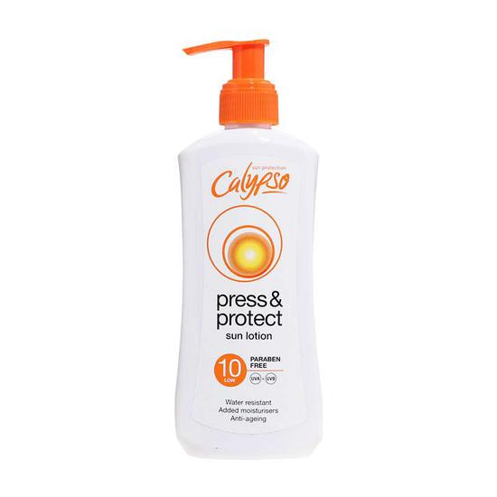 Calypso Press & Protect Sun Lotion SPF10 200ml