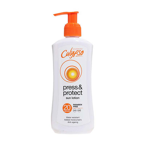 Calypso Press & Protect Sun Lotion SPF20 200ml