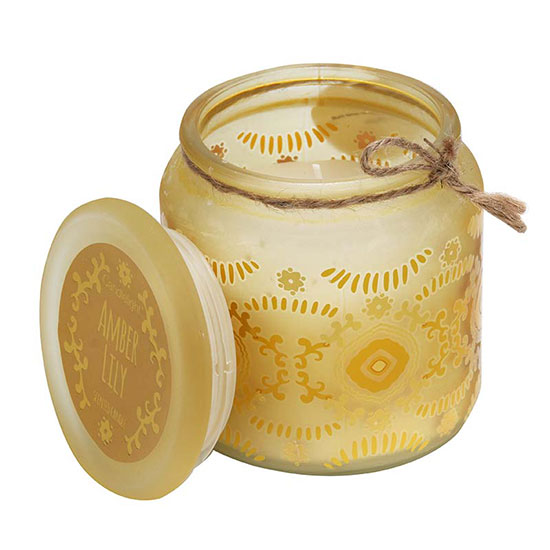 Candlelight Bohemian Amber Large Candle 350g