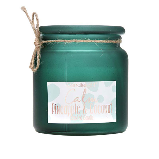 Candlelight Calm Large Frosted Glass Candle 360g