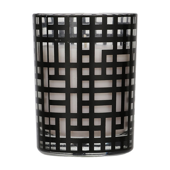 Candlelight Geometric Jasmine & Cucumber Scented Candle