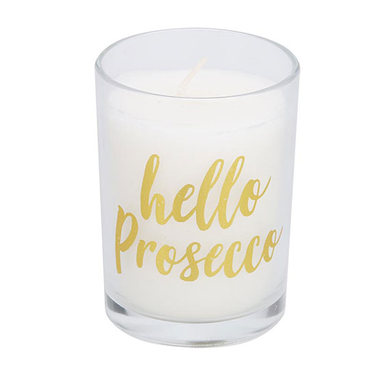 Candlelight Hello Prosecco Scented