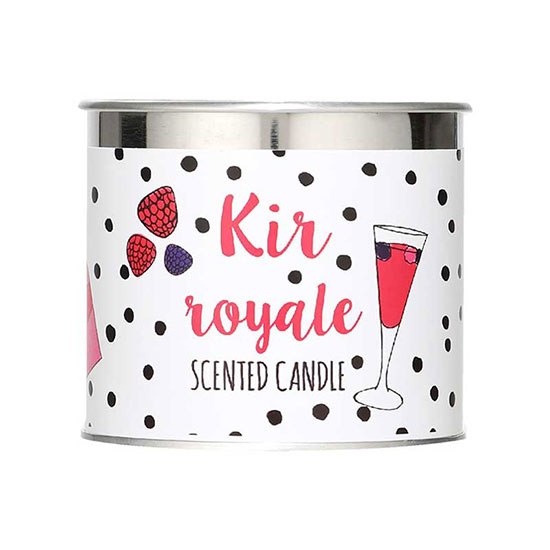 Candlelight Ring Pull Kir Royale Scented Candle Small