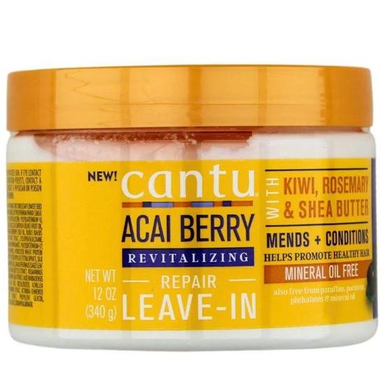 Cantu Acai Berry Shea Butter Revitalising Repair Leave-In Conditioner 340 g
