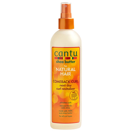 Cantu For Natural Hair Comeback Curl Next Day Curl Revitalizer