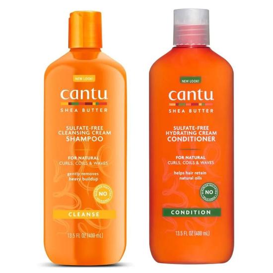 Cantu Sulfate-free Cleansing Cream Shampoo & Hydrating Cream Conditioner