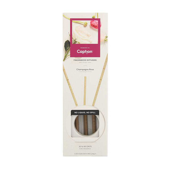 Caption Diffuser Sticks Starter Pack Champagne Rose
