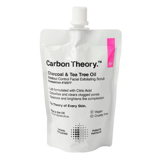 Carbon Theory Facial Exfoliating Scrub 125ml