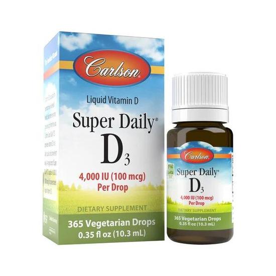 Carlson Labs Super Daily D3 4000 IU