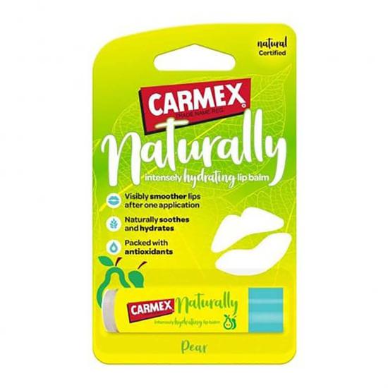 Carmex Naturally Hydrating Lip Balm Pear