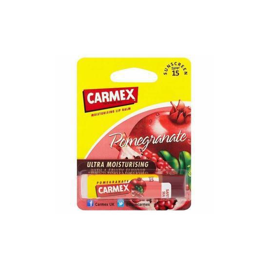 Carmex Ultra Moisturising Lip Balm Stick SPF 15 Pomegranate