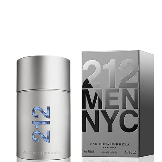 Carolina Herrera 212 Men NYC Eau De Toilette 50ml (Imperfect Box)