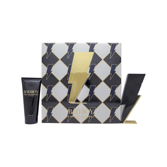 Carolina Herrera Bad Boy Gift Set 50ml Eau De Toilette + 100ml Shower Gel