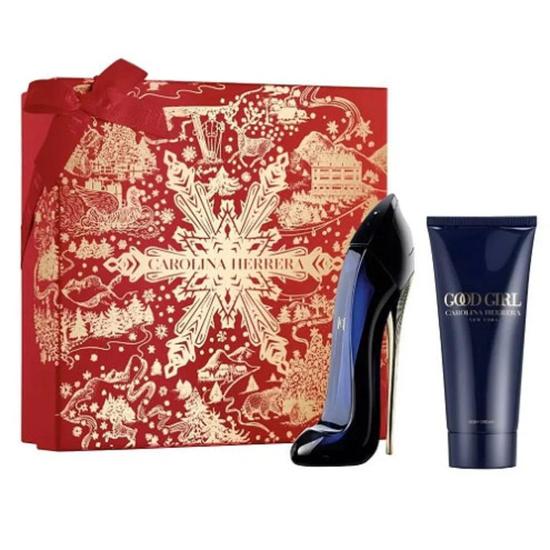 Carolina Herrera Good Girl Eau De Parfum Women's Gift Set Spray 50ml With 100ml Body Lotion