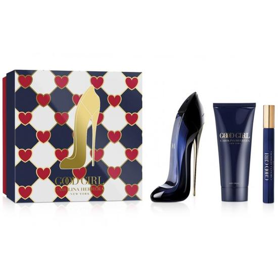 Carolina Herrera Good Girl Gift Set 80ml & 7ml Eau De Parfum + 100ml Body Lotion