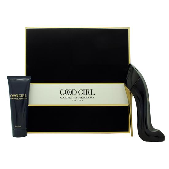 Carolina Herrera Good Girl Gift Set 80ml Eau De Parfum + 100ml Body Lotion + 7ml Eau De Parfum