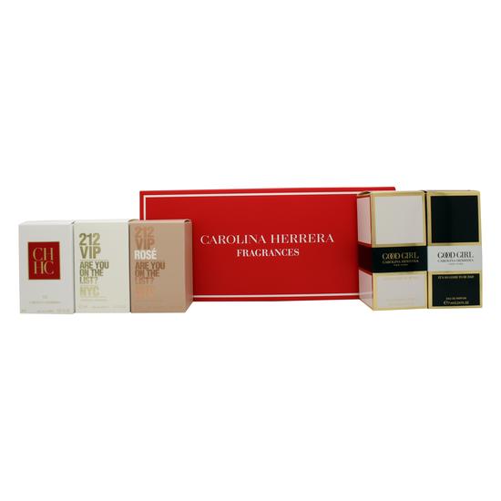 Carolina Herrera Miniature Gift Set Very Good Girl Eau De Parfum 20ml + Very Good Girl Glam Eau De Parfum 20ml + Good Girl Eau De Parfum 20ml