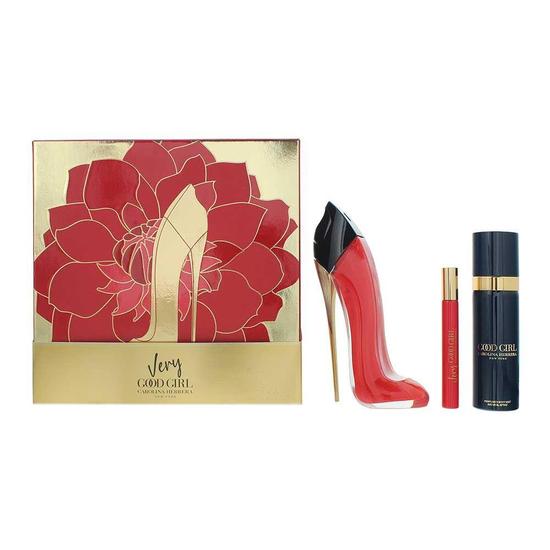 Carolina Herrera Very Good Girl Eau De Parfum 80ml, 10ml + Body Mist Gift Set 80ml
