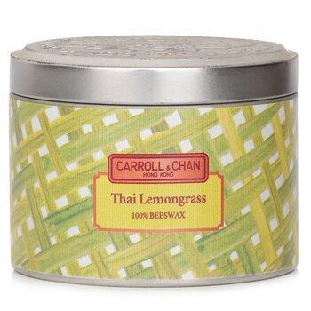 Carroll & Chan 100% Beeswax Tin Candle Thai Lemongrass (8x6) cm