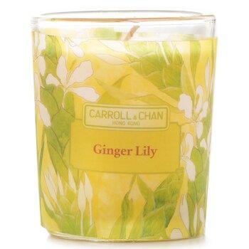 Carroll & Chan 100% Beeswax Votive Candle Ginger Lily 65g