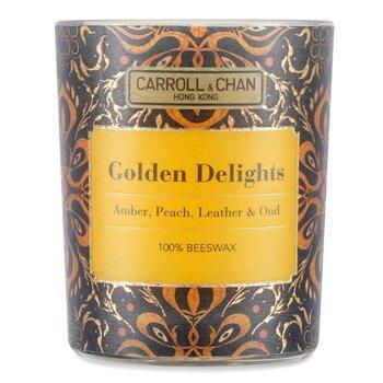 Carroll & Chan 100% Beeswax Votive Candle Golden Delights 65g