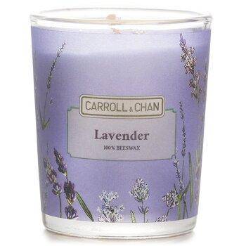 Carroll & Chan 100% Beeswax Votive Candle Lavender 65g