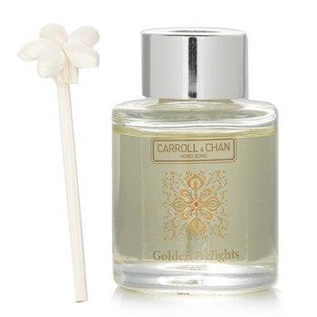 Carroll & Chan Mini Diffuser Golden Delights amber, Peach, Leather & Oud