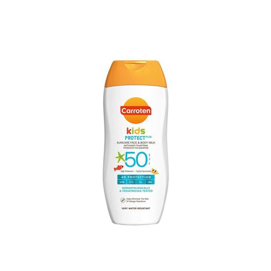 Carroten Kids Protect Plus Face & Body Milk SPF 50 200ml