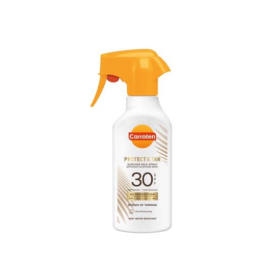 Carroten Protect & Tan Milk Spray SPF 30 270ml