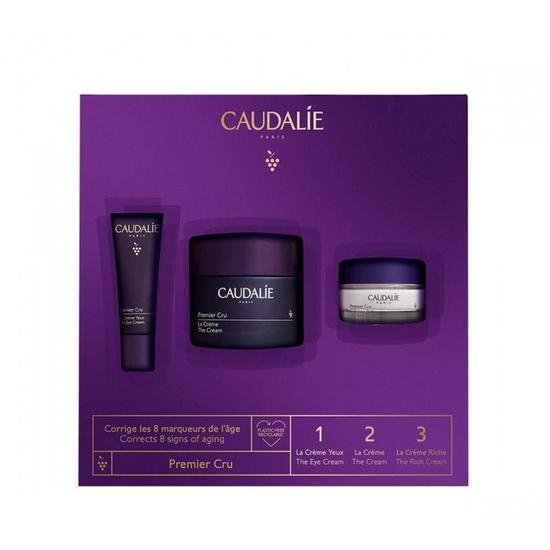 Caudalie Premier Cru Anti-Ageing Set Eye Cream + Cream + Rich Cream