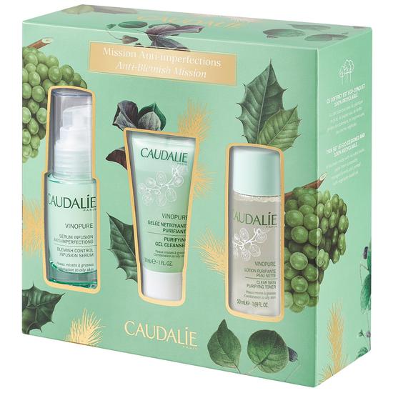 Caudalie Vinopure Natural Anti-Blemish Routine Gift Set