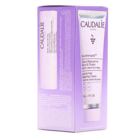 Caudalie Vinotherapist Duo Hand & Nail Repairing Cream 30ml + Lips Care 4.5g