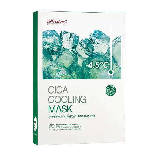 Cell Fusion C Cica Cooling Mask 5 sheets
