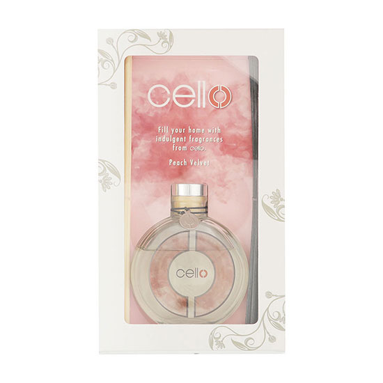 Cello Fragrance Burst Peach Velvet Diffuser