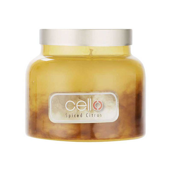 Cello Fragrance Burst Spiced Citrus Candle Large
