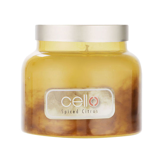 Cello Fragrance Burst Spiced Citrus Candle Medium